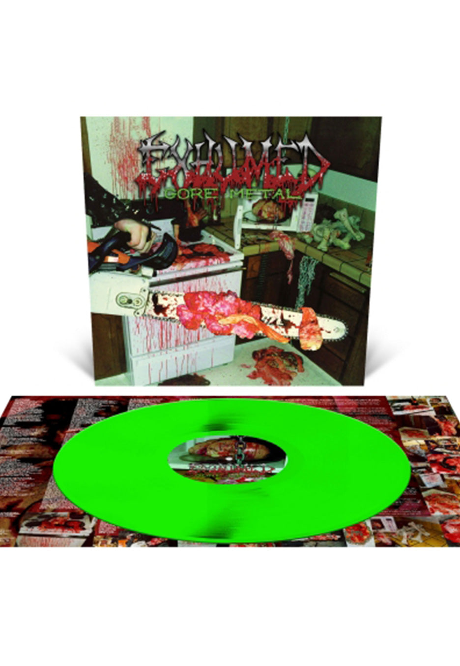 Exhumed - Gore Metal (25th Anniversary Edition) Slime Green - Colored Vinyl | Neutral-Image