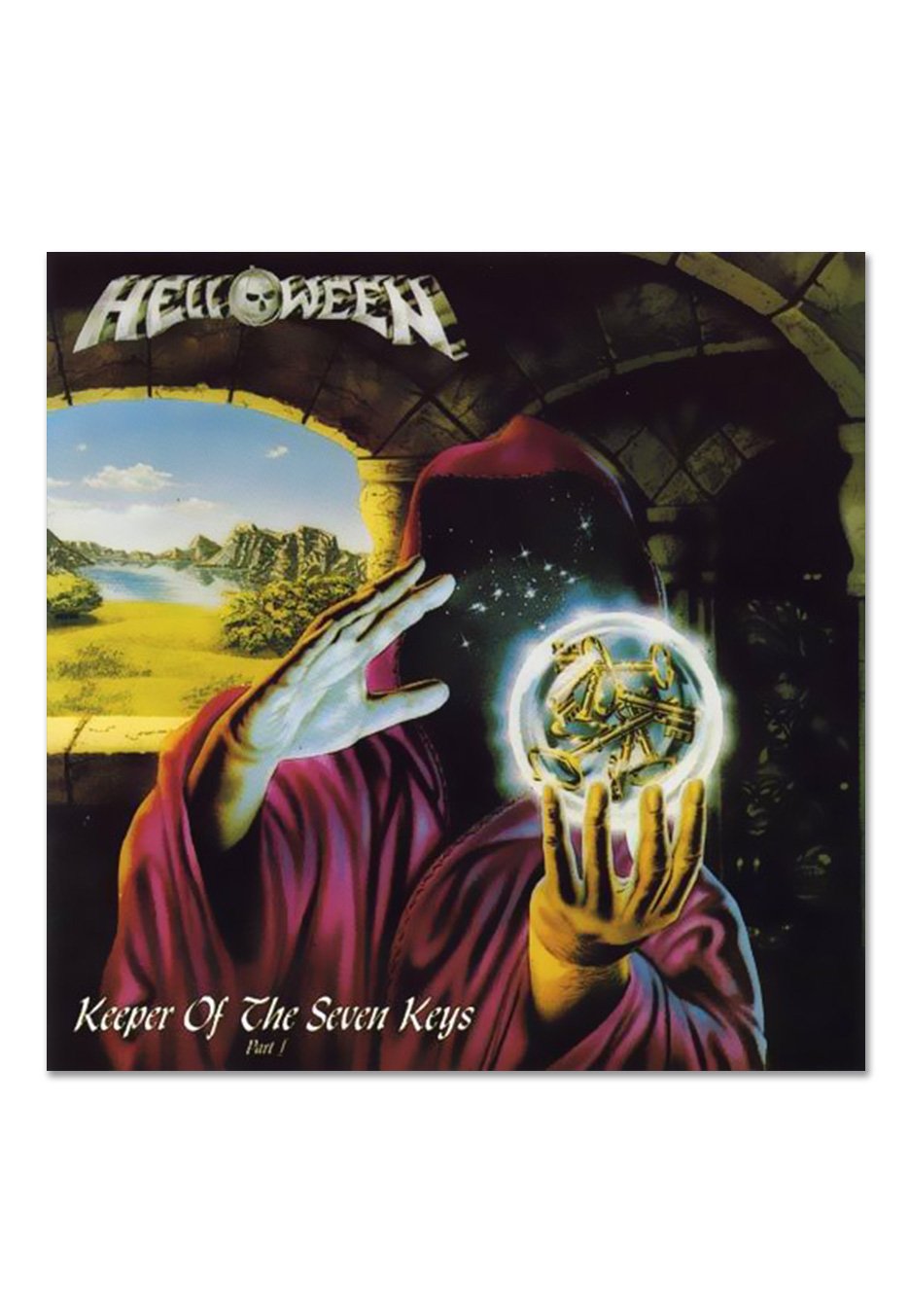 Helloween - Keeper of the Seven Keys Pt.1 Blue - Splattered Vinyl | Neutral-Image