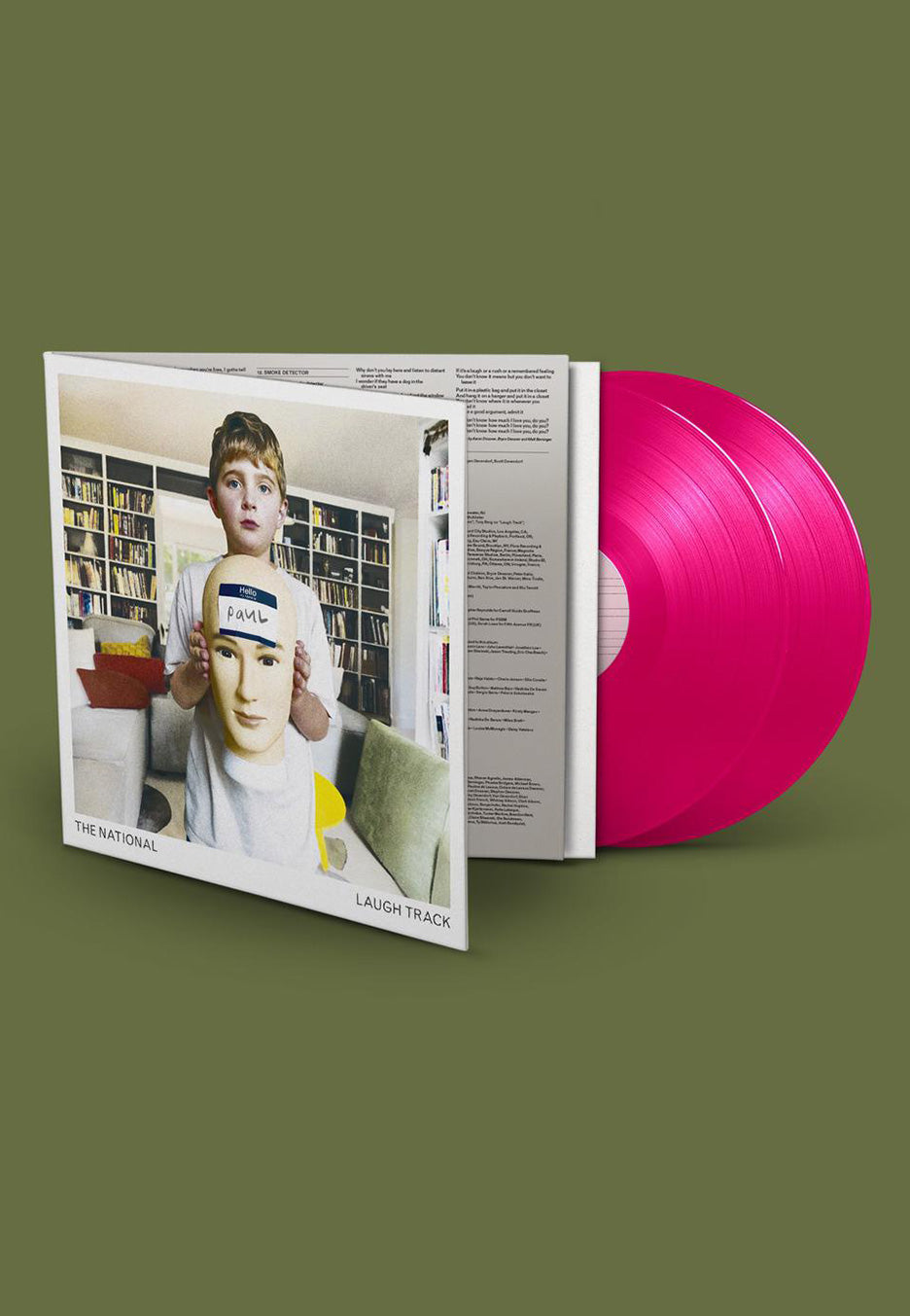 The National - Laugh Track Ltd. Pink - Colored 2 Vinyl | Neutral-Image