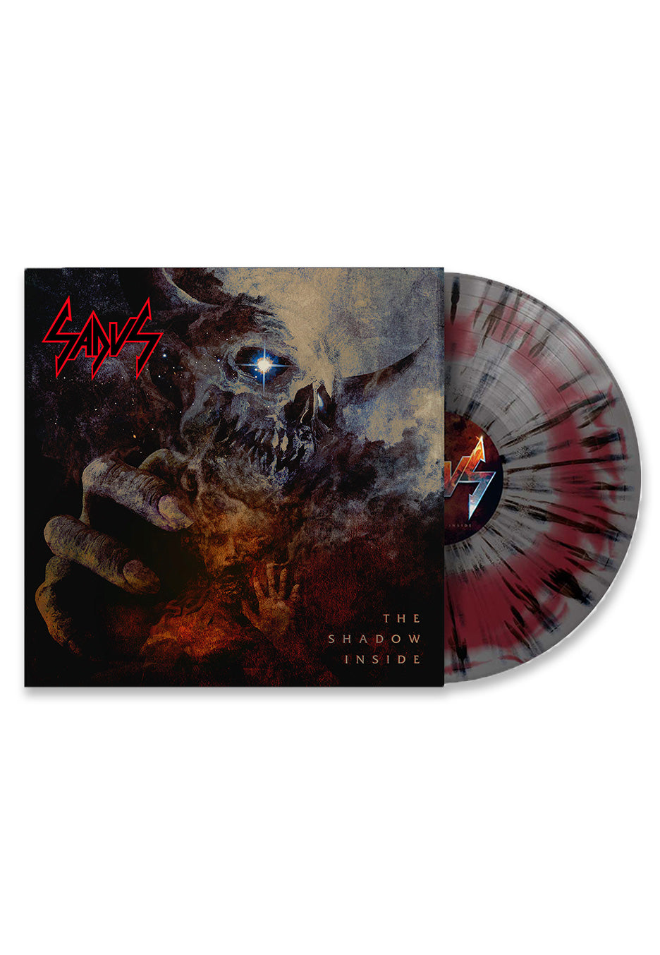 Sadus - The Shadow Inside Red and Silver w/ Black Splatter - Colored Vinyl | Neutral-Image