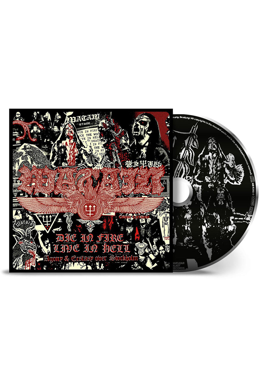 Watain - Die In Fire Live In Hell - CD | Neutral-Image