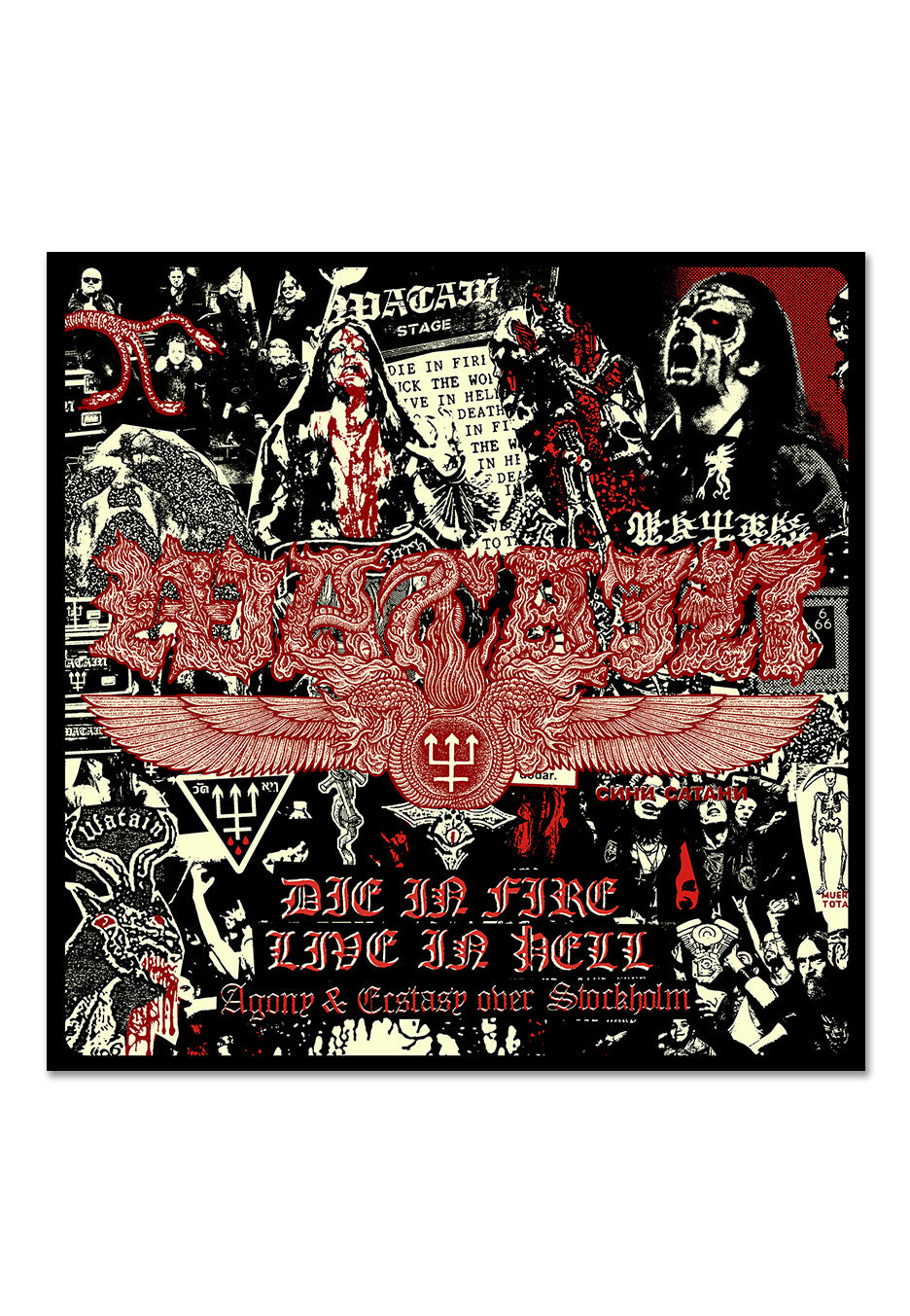 Watain - Die In Fire Live In Hell - CD | Neutral-Image