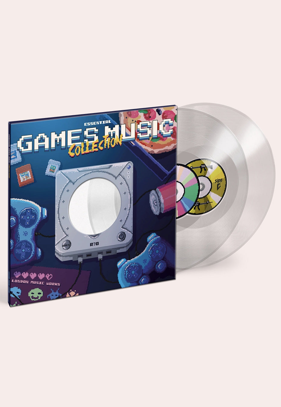 Various - The Essential Games Music Collection (London Music Works) Clear - Colored 2 Vinyl | Neutral-Image