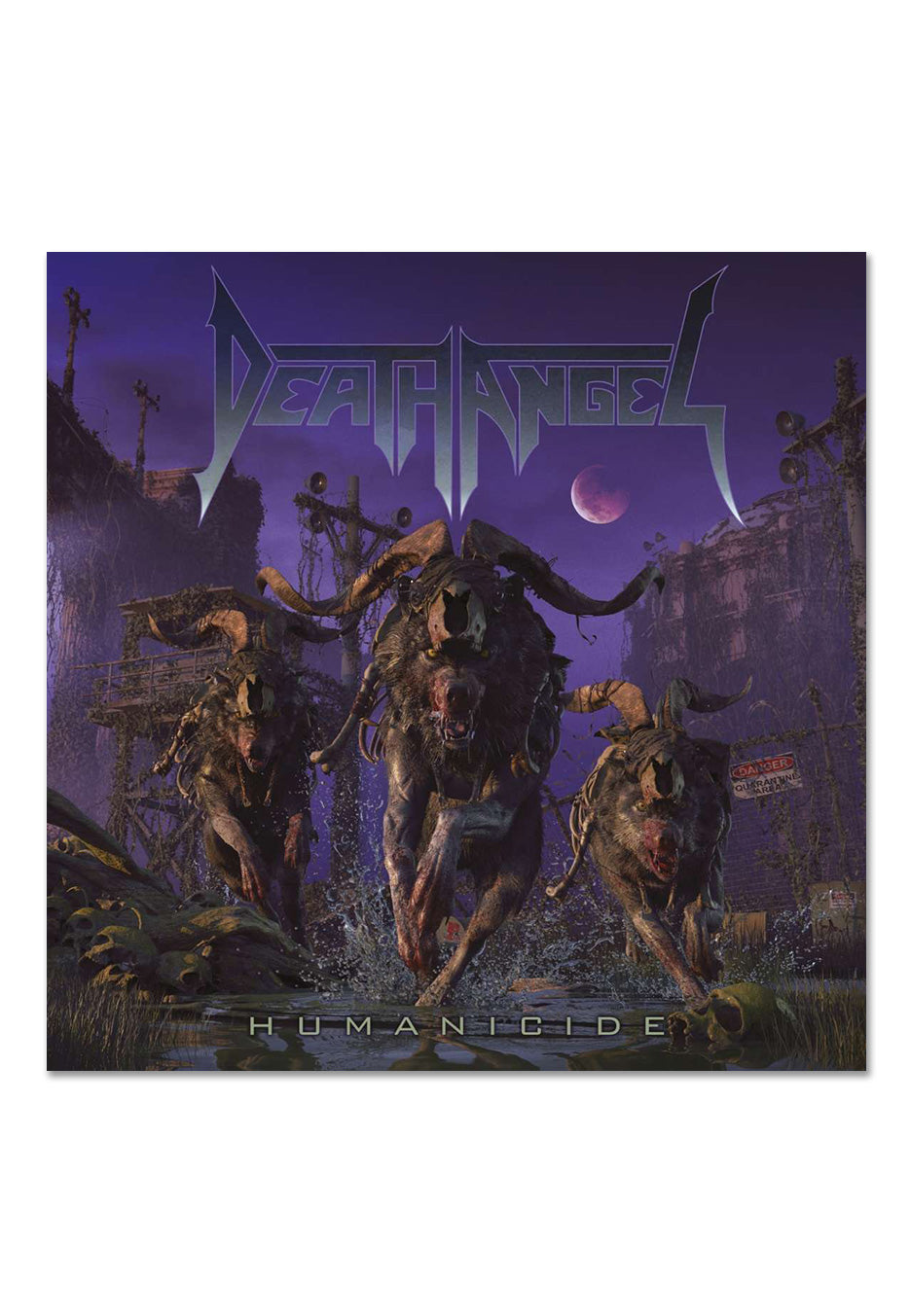 Death Angel - Humanicide Ltd. Clear w/ Purple - Splattered 2 Vinyl | Neutral-Image