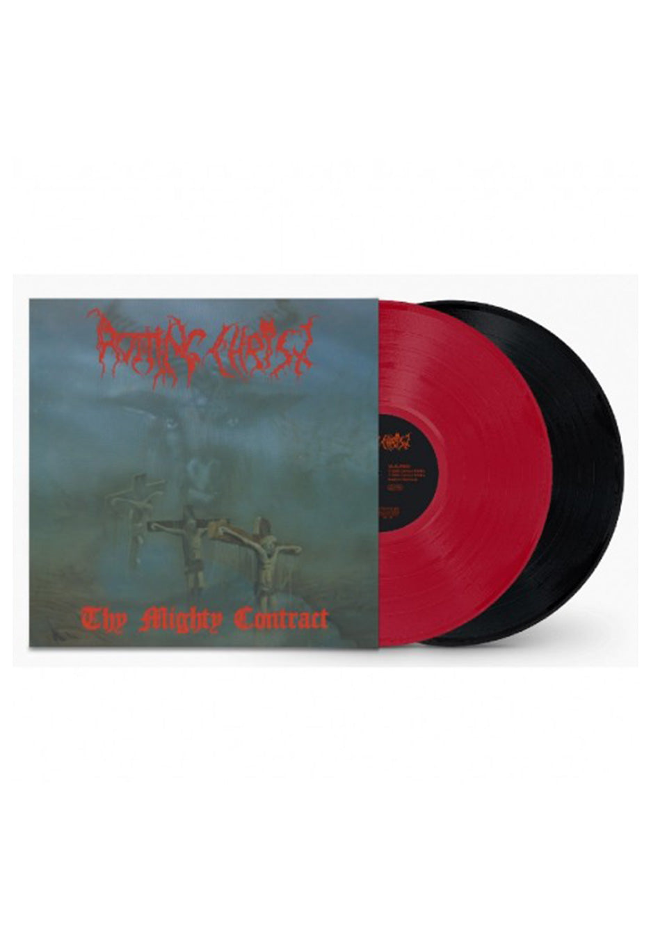 Rotting Christ - Thy Mighty Contract (30th Anniversary) Ltd. Black & Red - Colored 2 Vinyl | Neutral-Image