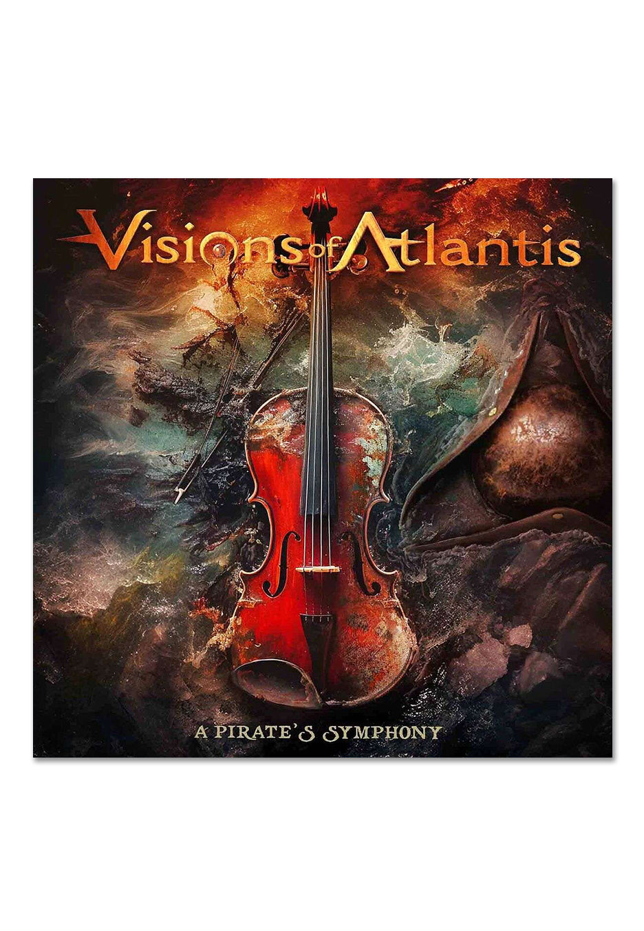 Visions Of Atlantis - A Pirate's Symphony Ltd. Orange/Green - Marbled Vinyl | Neutral-Image