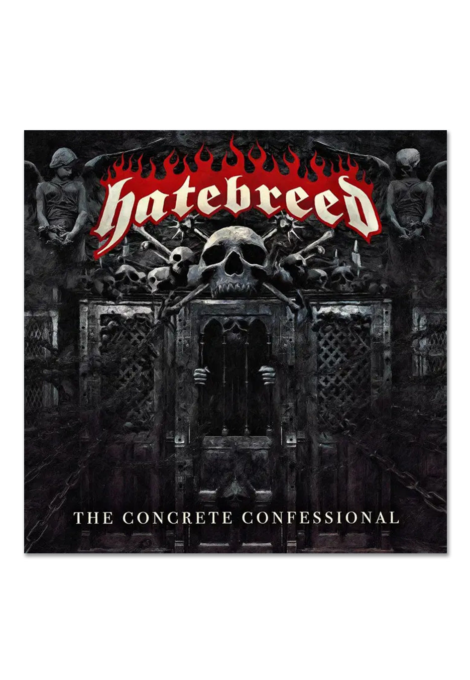 Hatebreed - The Concrete Confessional Ltd. Clear w/ Red - Splattered Vinyl | Neutral-Image