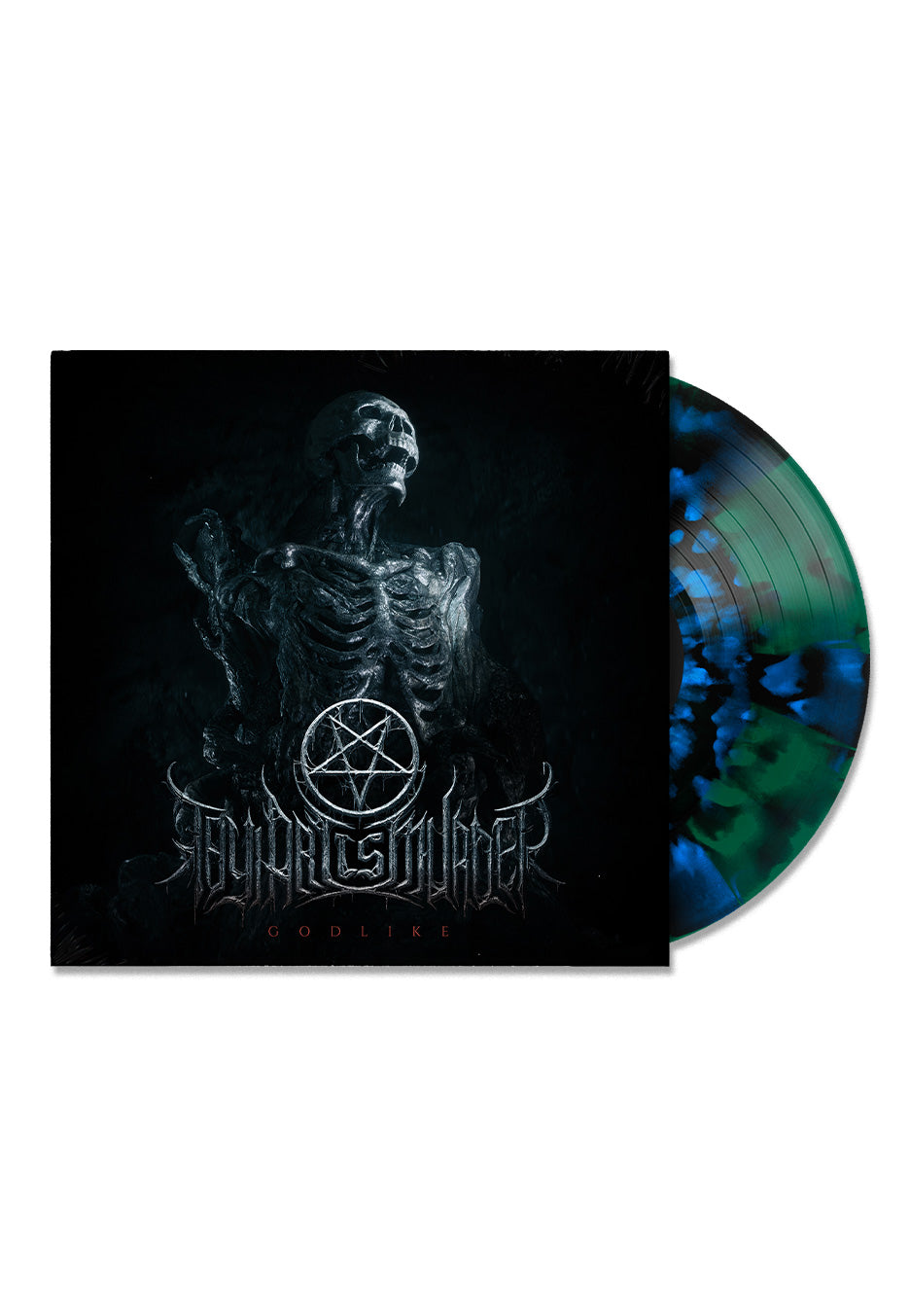 Thy Art Is Murder - Godlike Blue/Forest Green/Black - Splattered Vinyl | Neutral-Image