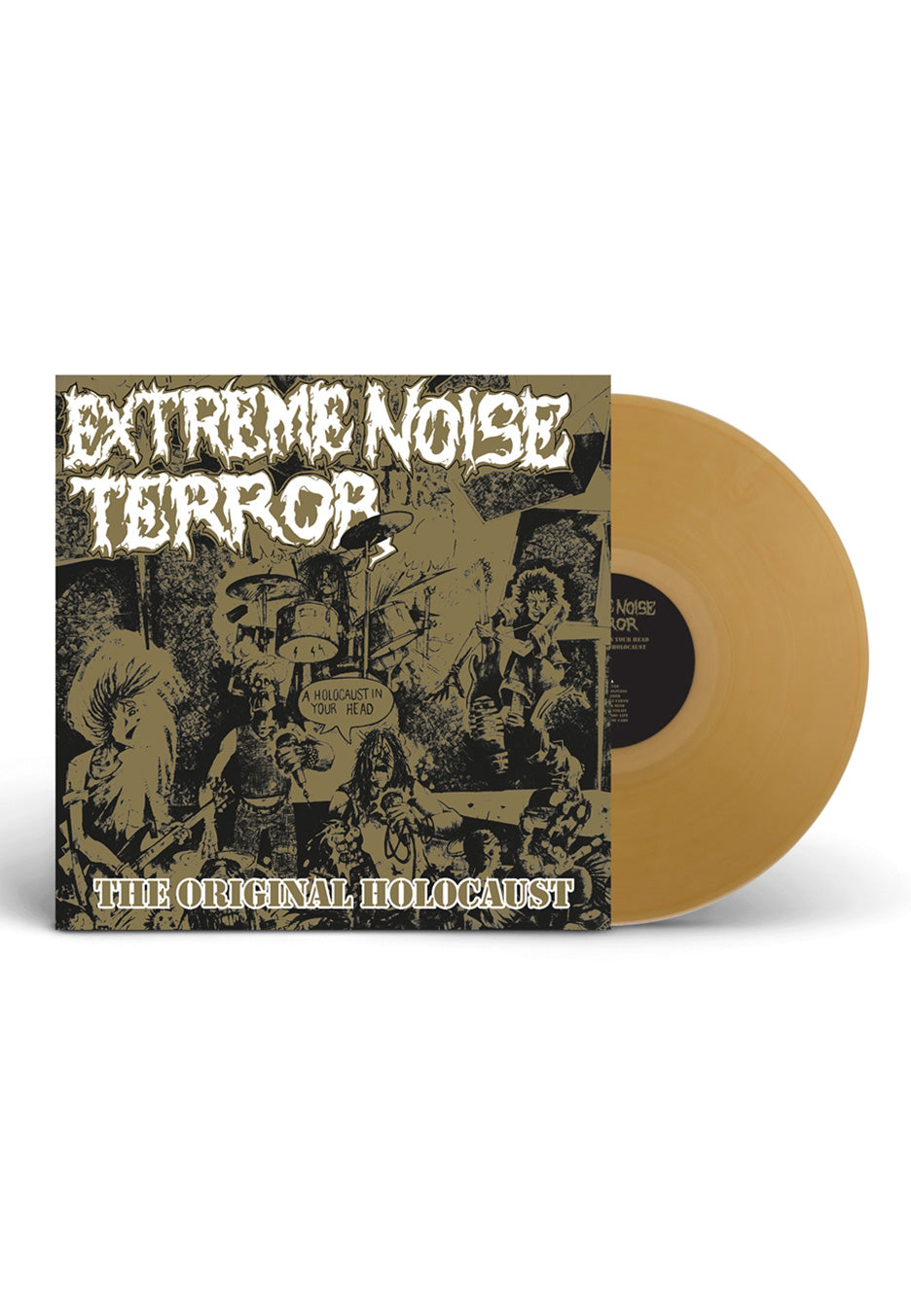 Extreme Noise Terror - Holocaust In Your Head: The Original Holocaust Ltd. Gold - Colored Vinyl | Neutral-Image