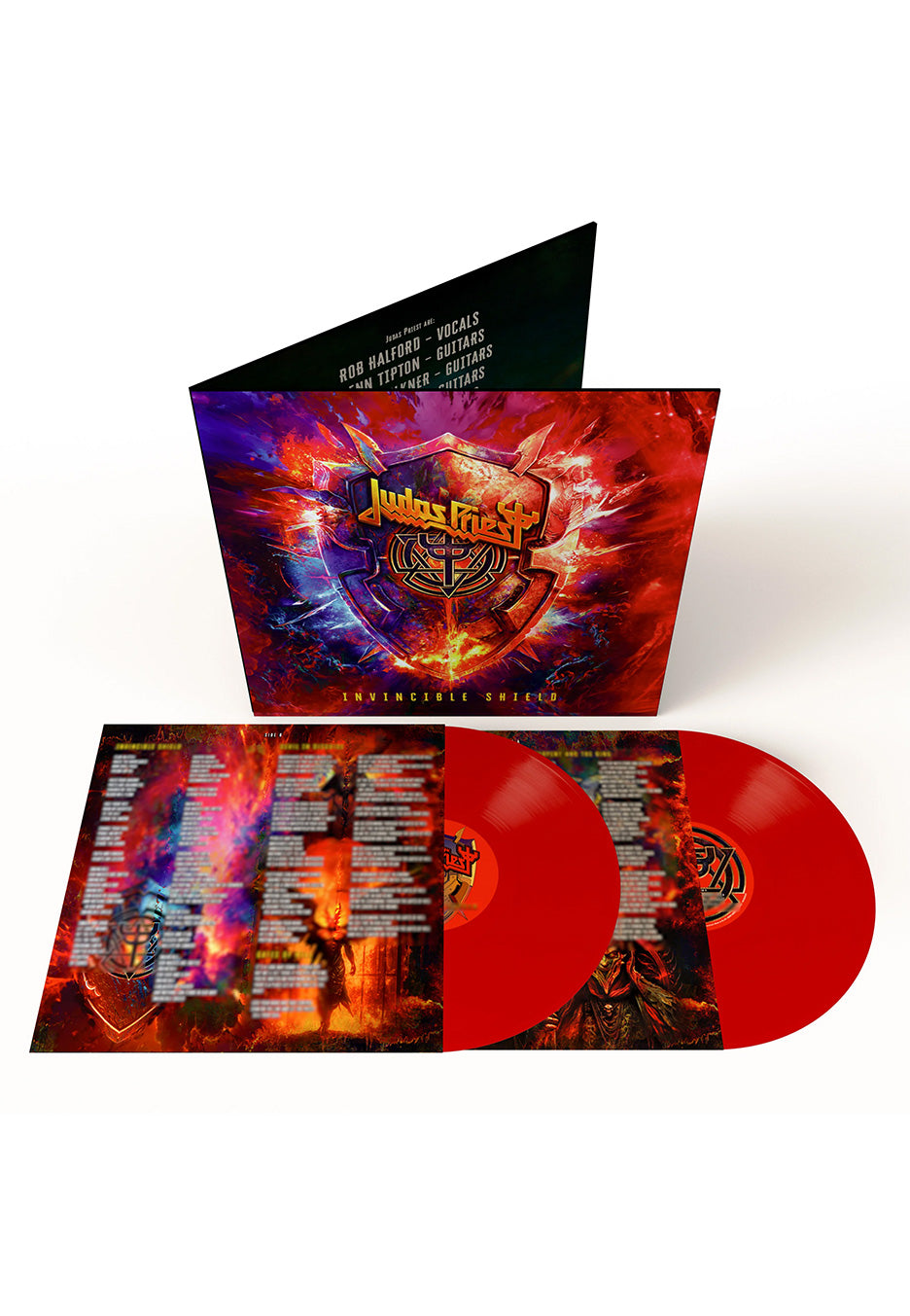 Judas Priest - Invincible Shield Ltd. Red - Colored 2 Vinyl | Neutral-Image