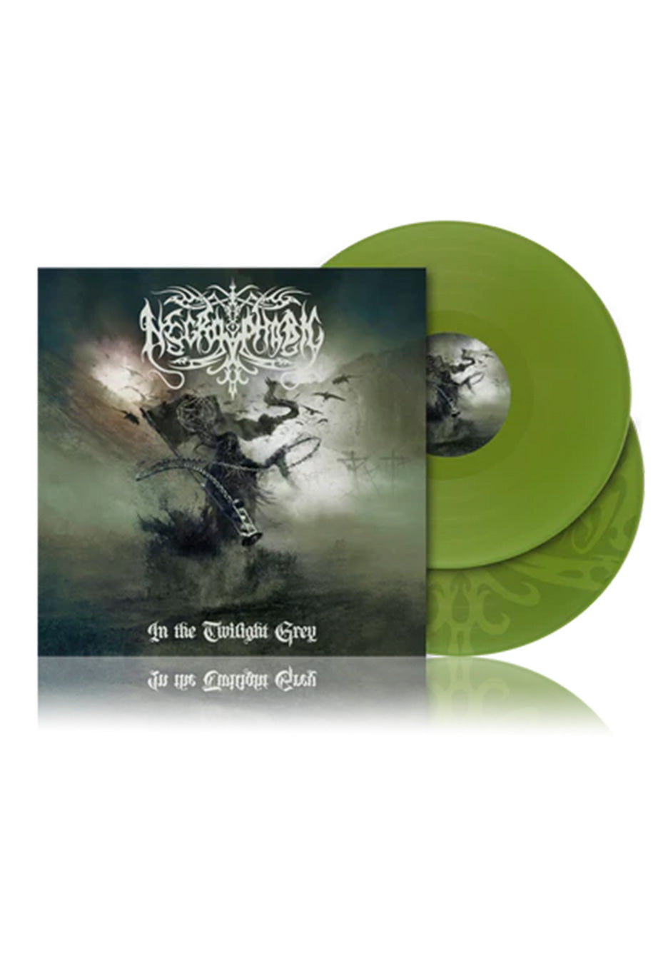 Necrophobic - In The Twilight Grey Ltd. Combat Green - Colored 2 Vinyl | Neutral-Image