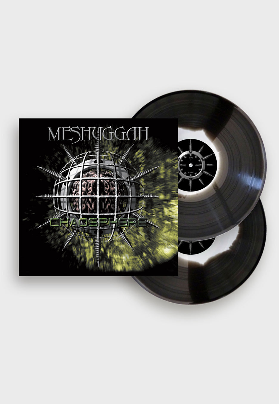 Meshuggah - Chaosphere 25th Anniversary Edition Black/White Circle - Colored 2 Vinyl | Neutral-Image