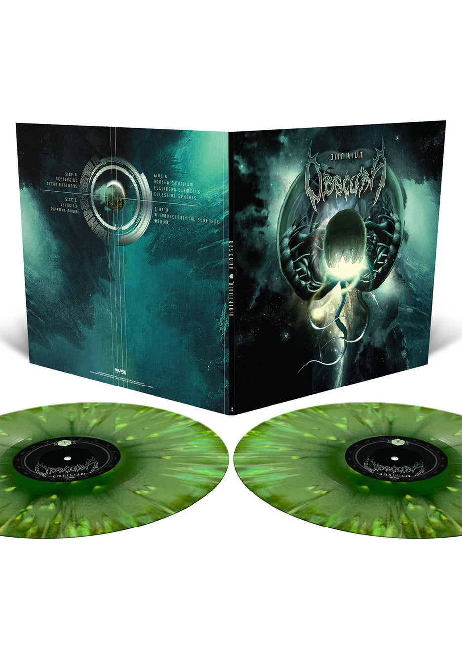 Obscura - Omnivium Green - Splattered 2 Vinyl | Neutral-Image