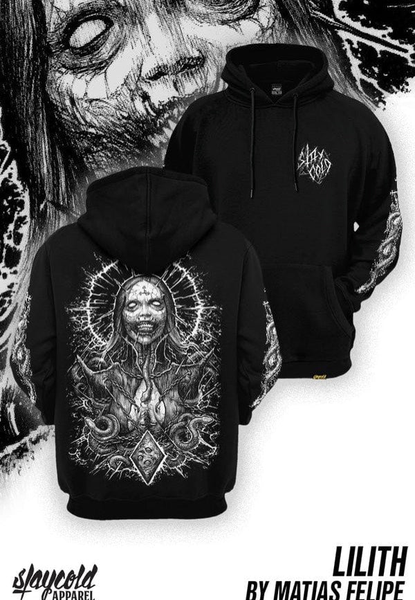 Stay Cold Apparel - Lilith Black - Hoodie | Men-Image