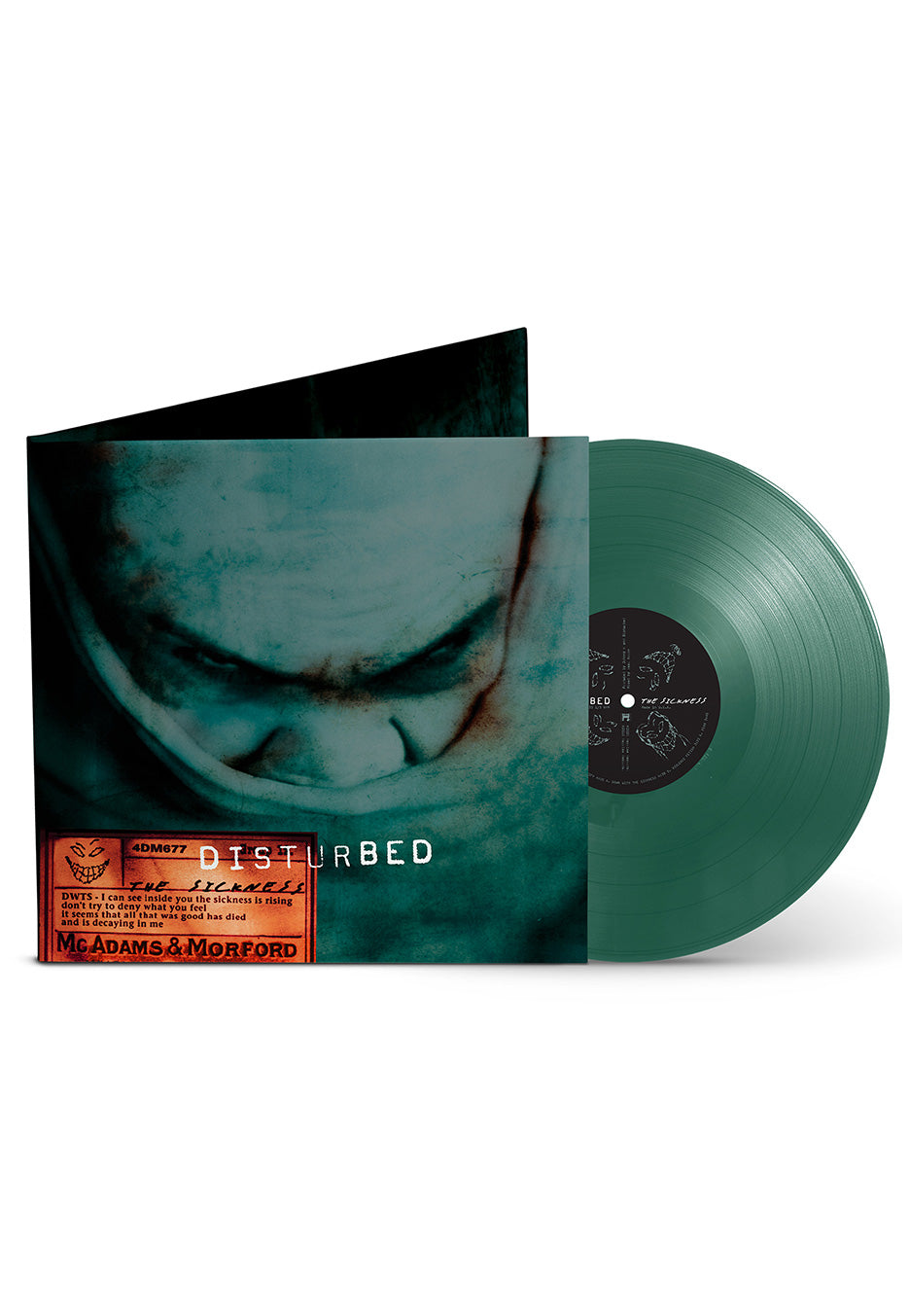 Disturbed - The Sickness (25th Anniversary) Ltd. Green - Colored Vinyl | Neutral-Image