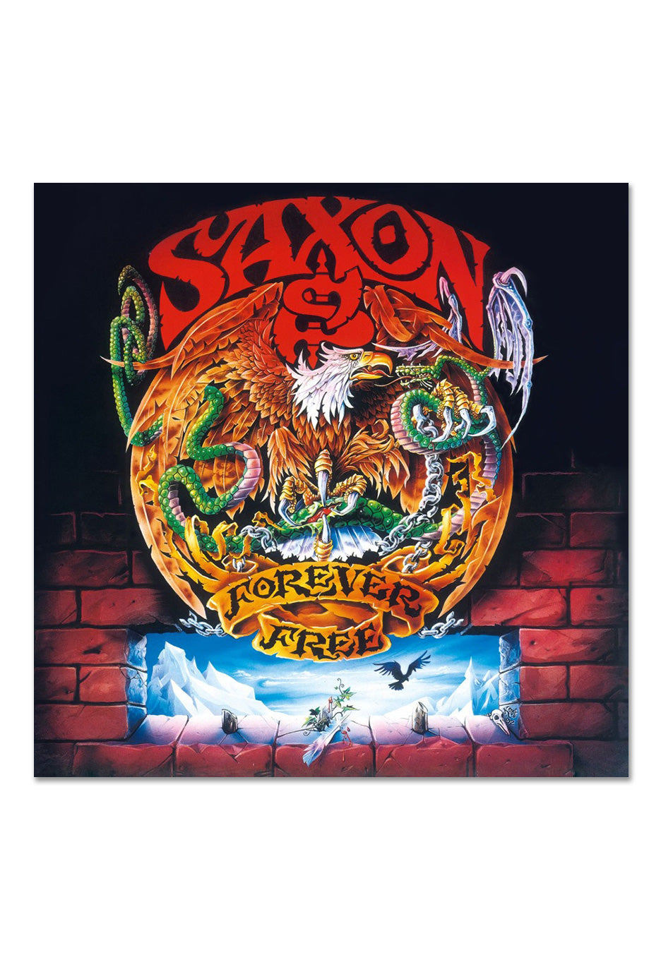 Saxon - Forever Free Ltd. Translucent Blue - Colored Vinyl | Neutral-Image