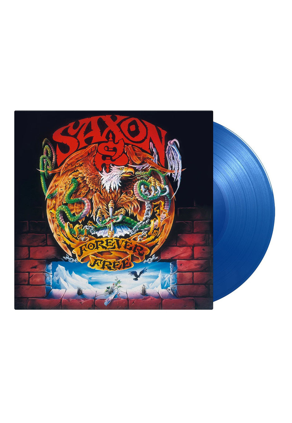 Saxon - Forever Free Ltd. Translucent Blue - Colored Vinyl | Neutral-Image