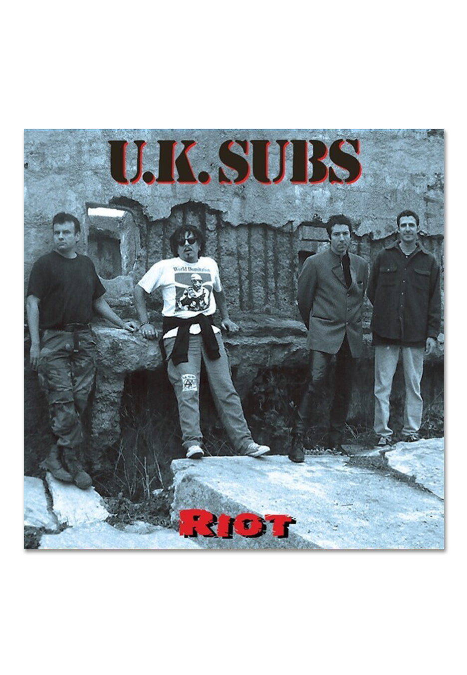 U.K. Subs - Riot Ltd. Light Blue - Marbled Vinyl | Neutral-Image