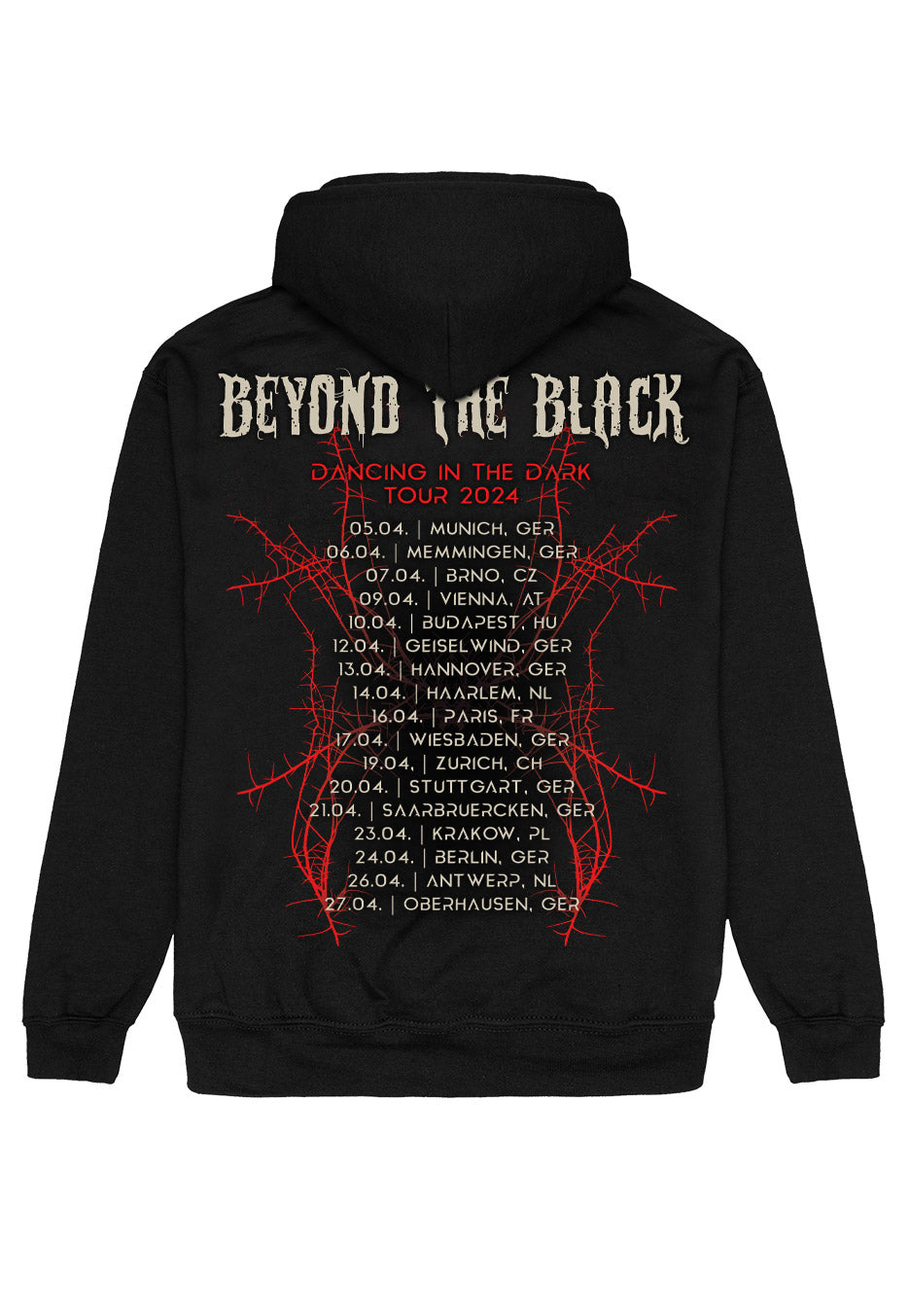 Beyond The Black - Dancing In The Dark Tour 2024 - Zipper | Neutral-Image