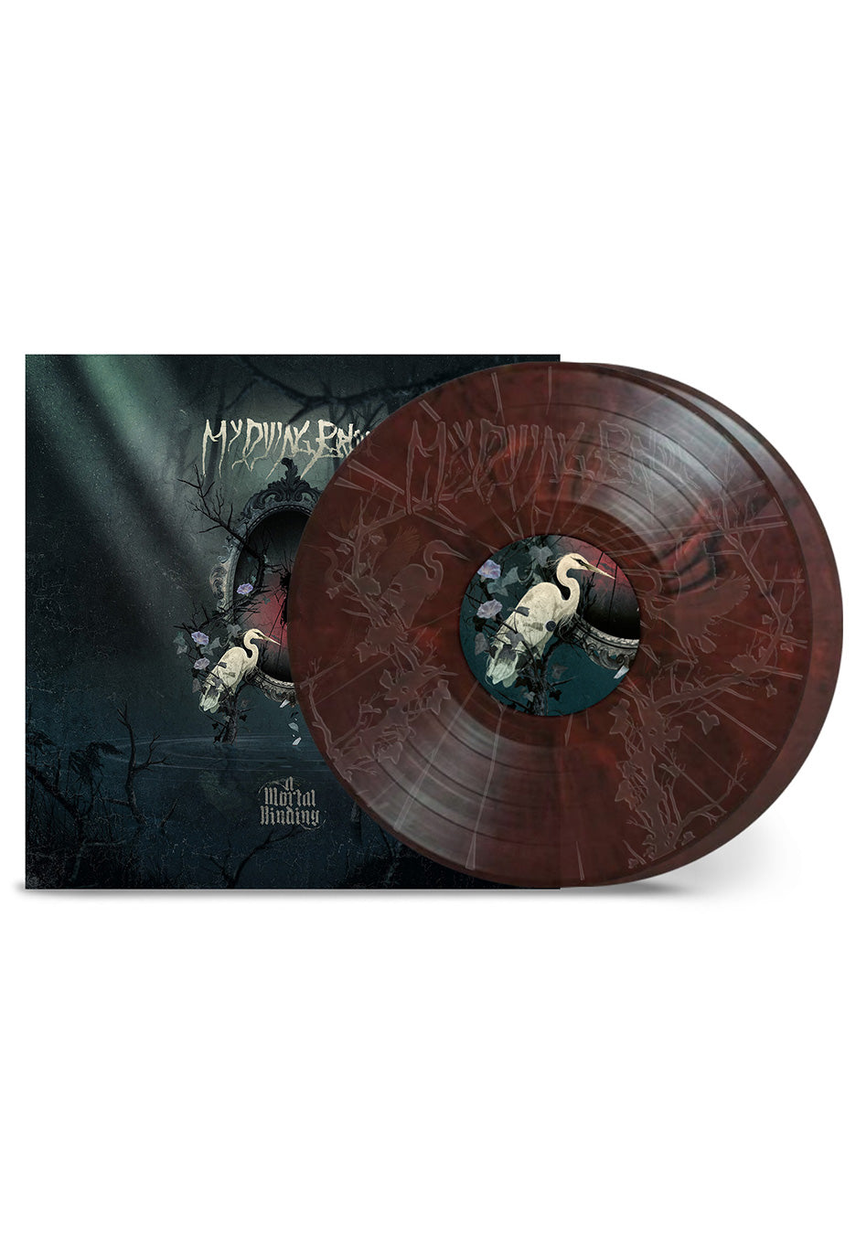 My Dying Bride - A Mortal Binding Red/Black Smoke - Marbled 2 Vinyl | Neutral-Image