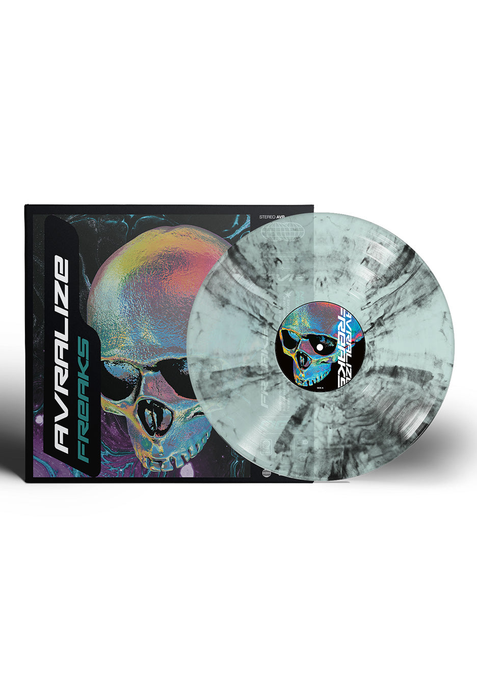 AVRALIZE - Freaks Ltd. Clear/Black - Marbled Vinyl | Neutral-Image