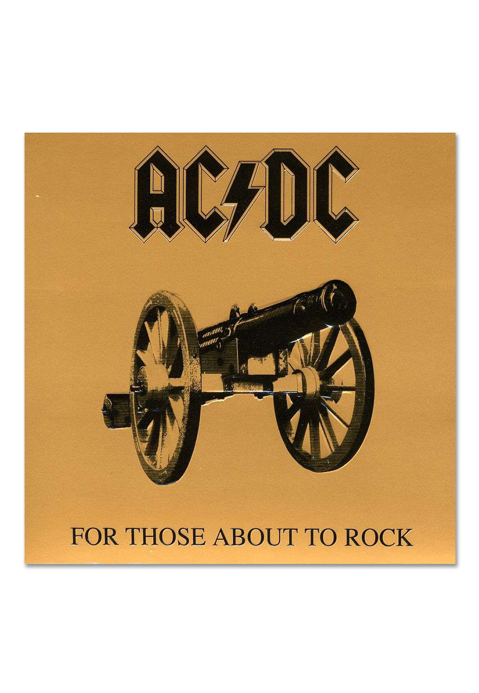 AC/DC - For Those About To Rock (We Salute) (Limited 50th Anniversary Edition) Gold - Colored Vinyl | Neutral-Image