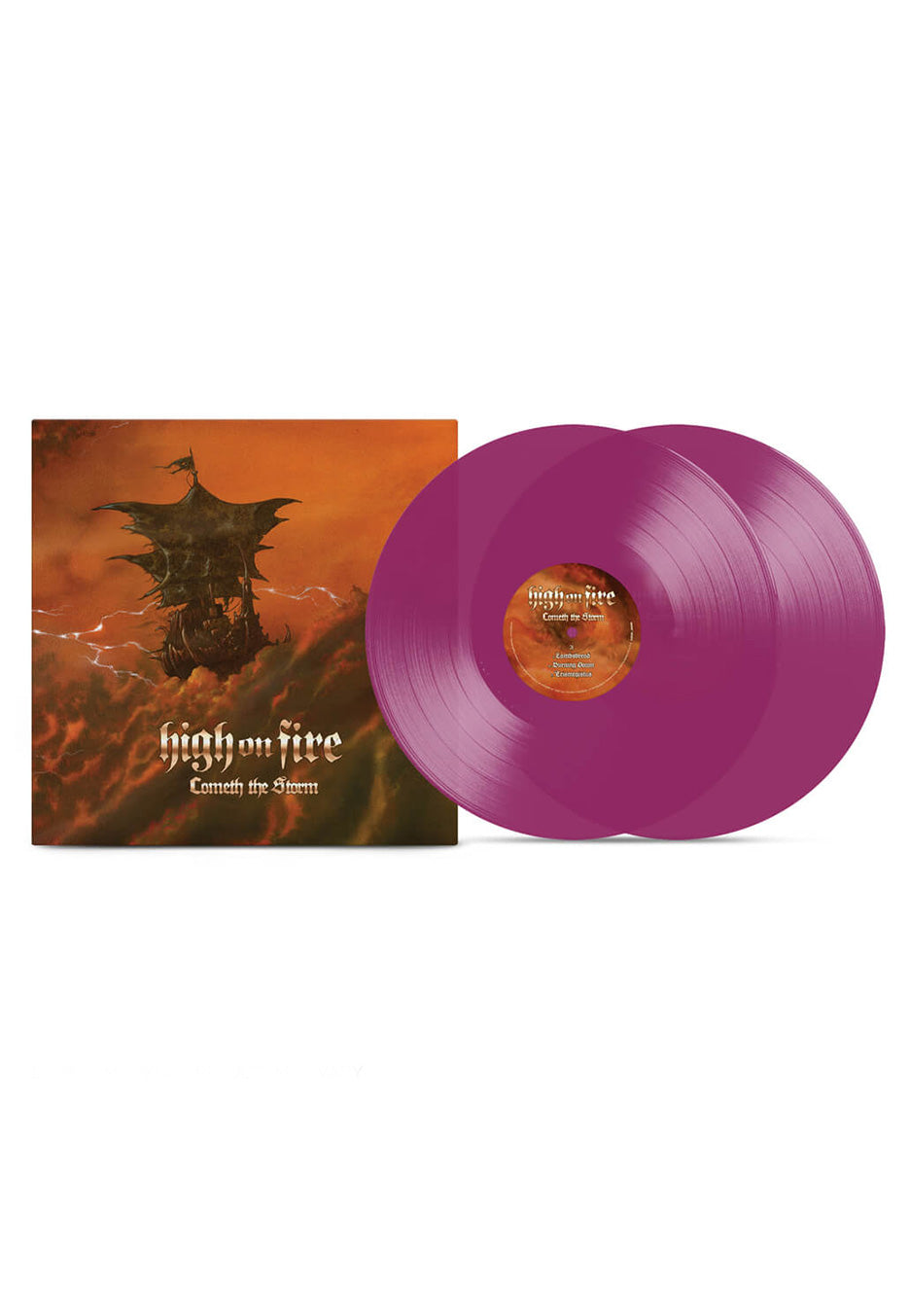 High On Fire - Cometh The Storm Ltd. Grape - Colored 2 Vinyl | Neutral-Image