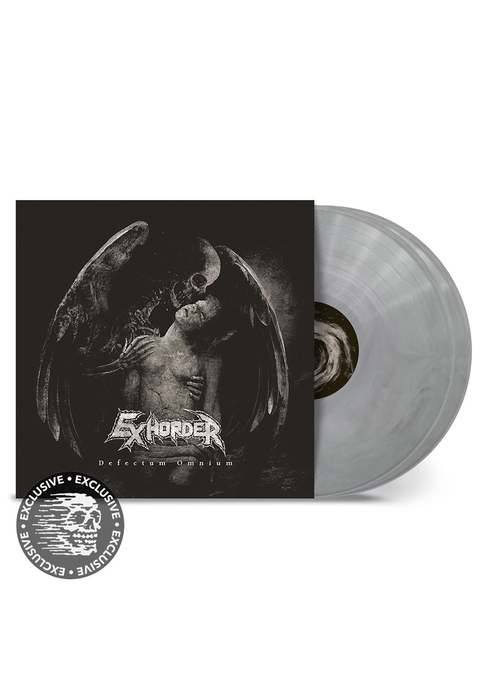 Exhorder - Defectum Omnium Grey Swirl - Colored 2 Vinyl | Neutral-Image