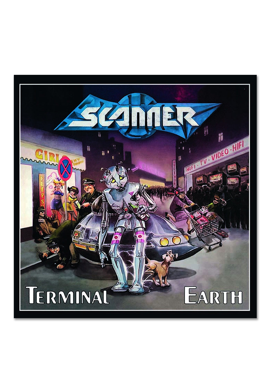 Scanner - Terminal Earth Ltd. Transparent Blue - Colored Vinyl | Neutral-Image