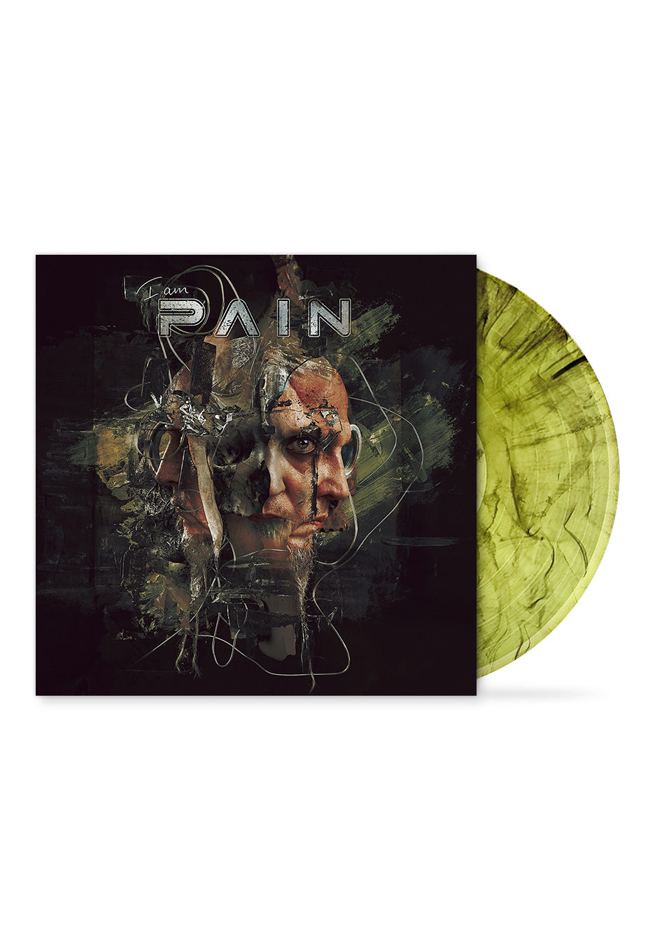 Pain - I Am Transparent Green/Black Smoke Ltd. - Vinyl | Nuclear Blast