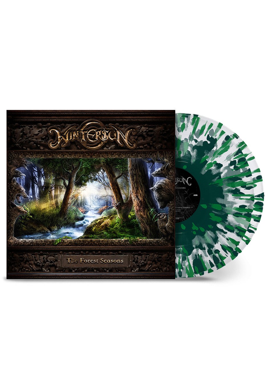 Wintersun - The Forest Seasons Clear/Green Ltd. - Splatter 2 Vinyl | Neutral-Image