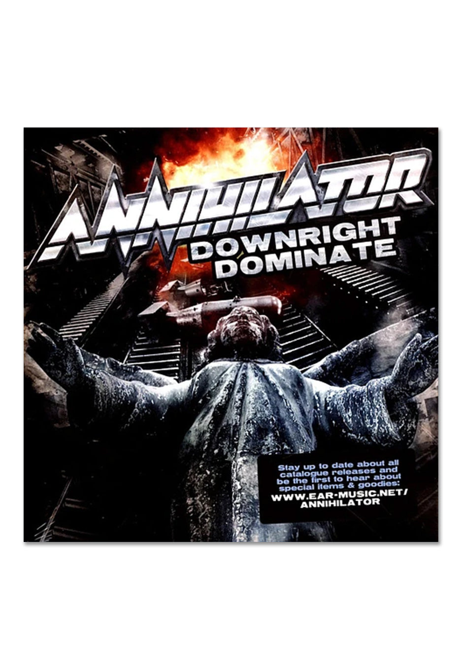 Annihilator - Downright Dominate Crystal Clear - Colored Vinyl | Neutral-Image