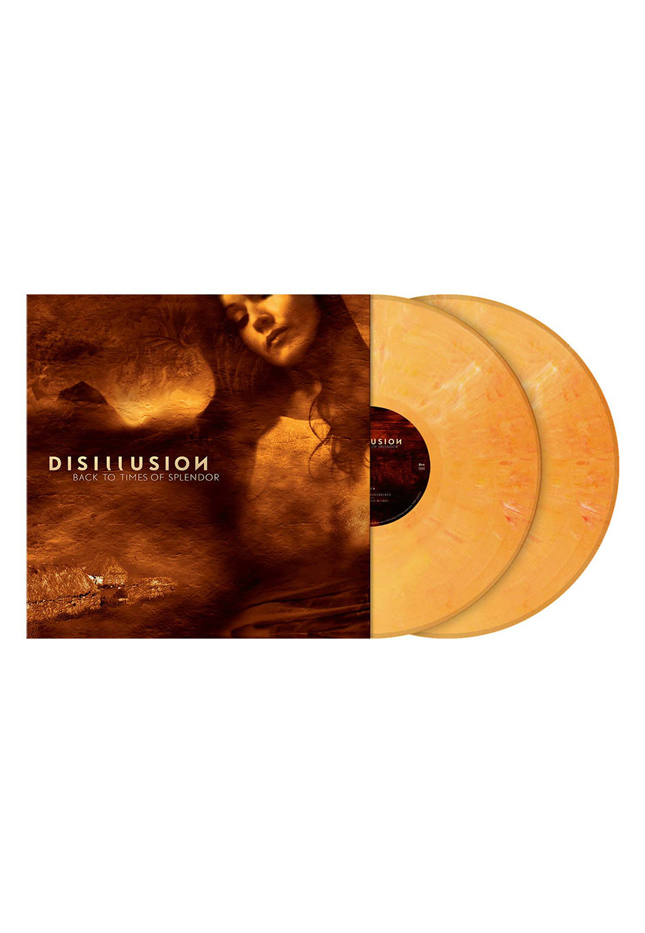 Disillusion - Back Of Times Of Splendor (20th Anniversary) Ltd. Apricot - Marbled 2 Vinyl | Neutral-Image