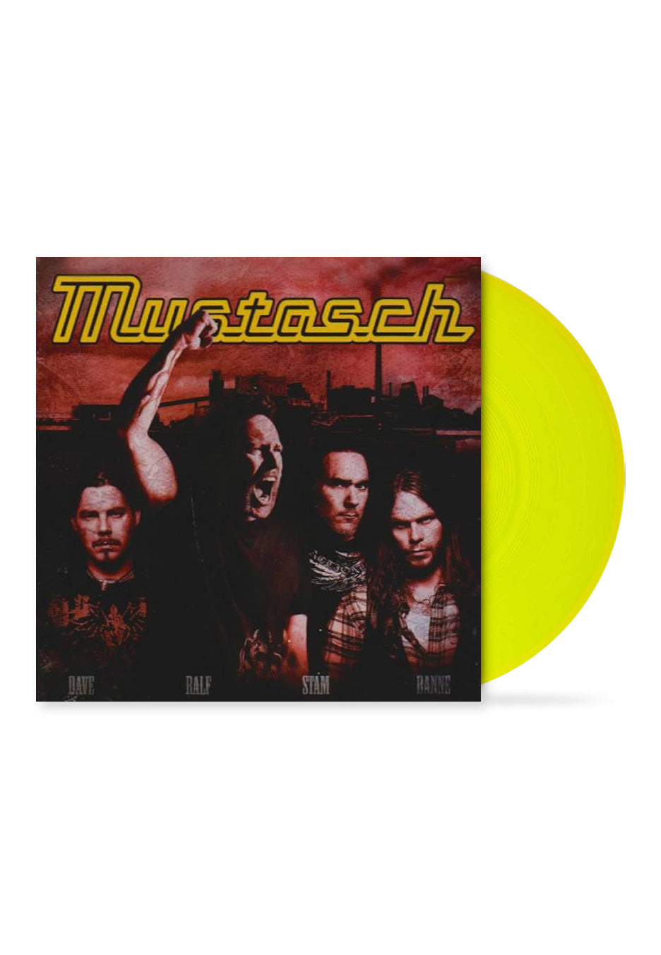 Mustasch - Mustasch Neon Yellow - Colored Vinyl | Neutral-Image