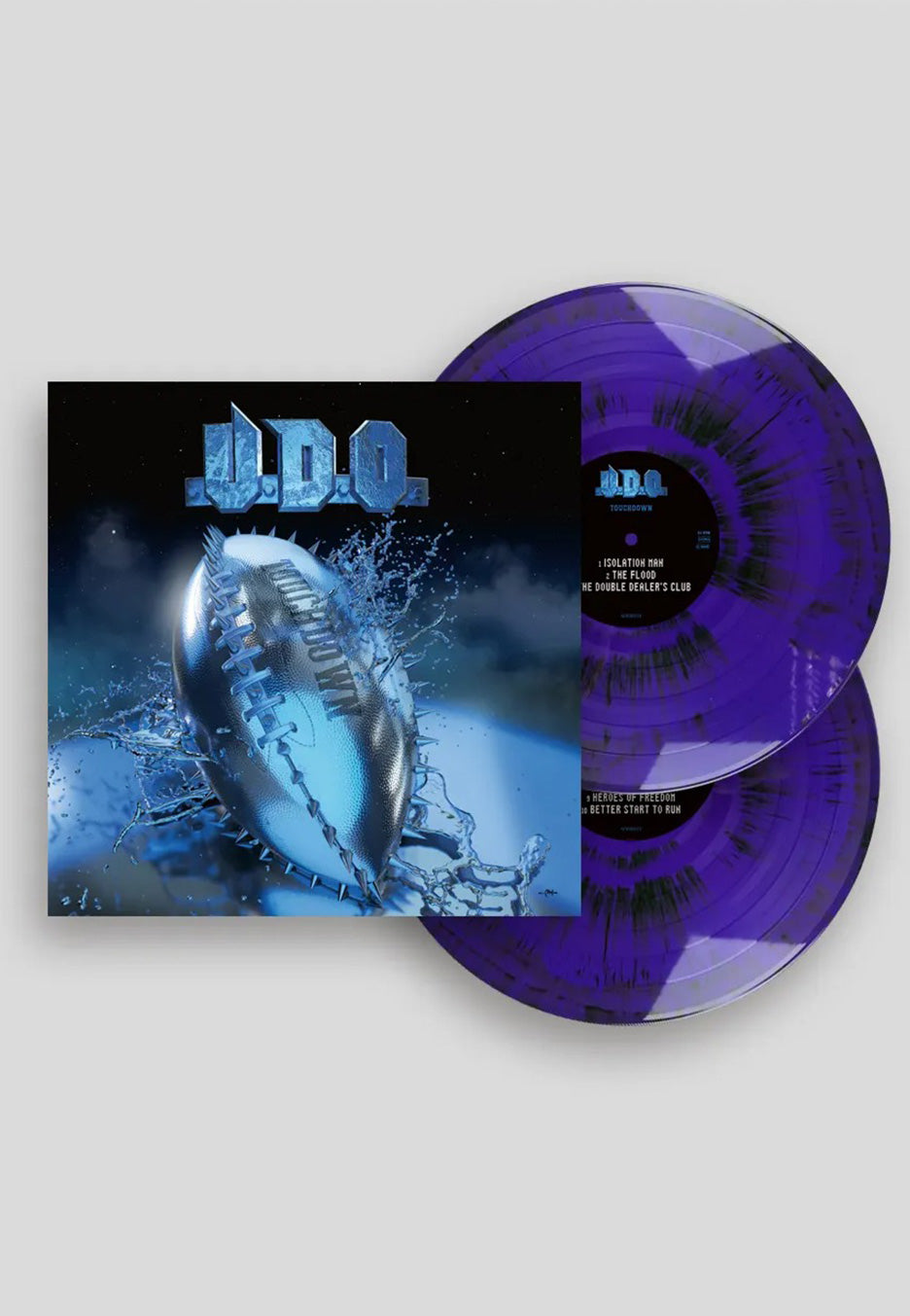 U.D.O. - Touchdown Purple/Black Dust - Colored 2 Vinyl | Neutral-Image