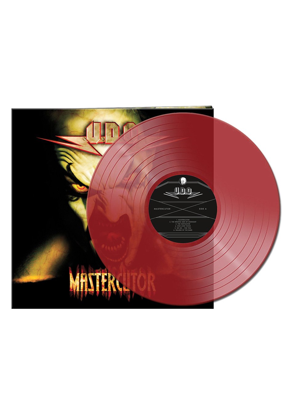 U.D.O. - Mastercutor Ltd. Transparent Red - Colored Vinyl | Neutral-Image