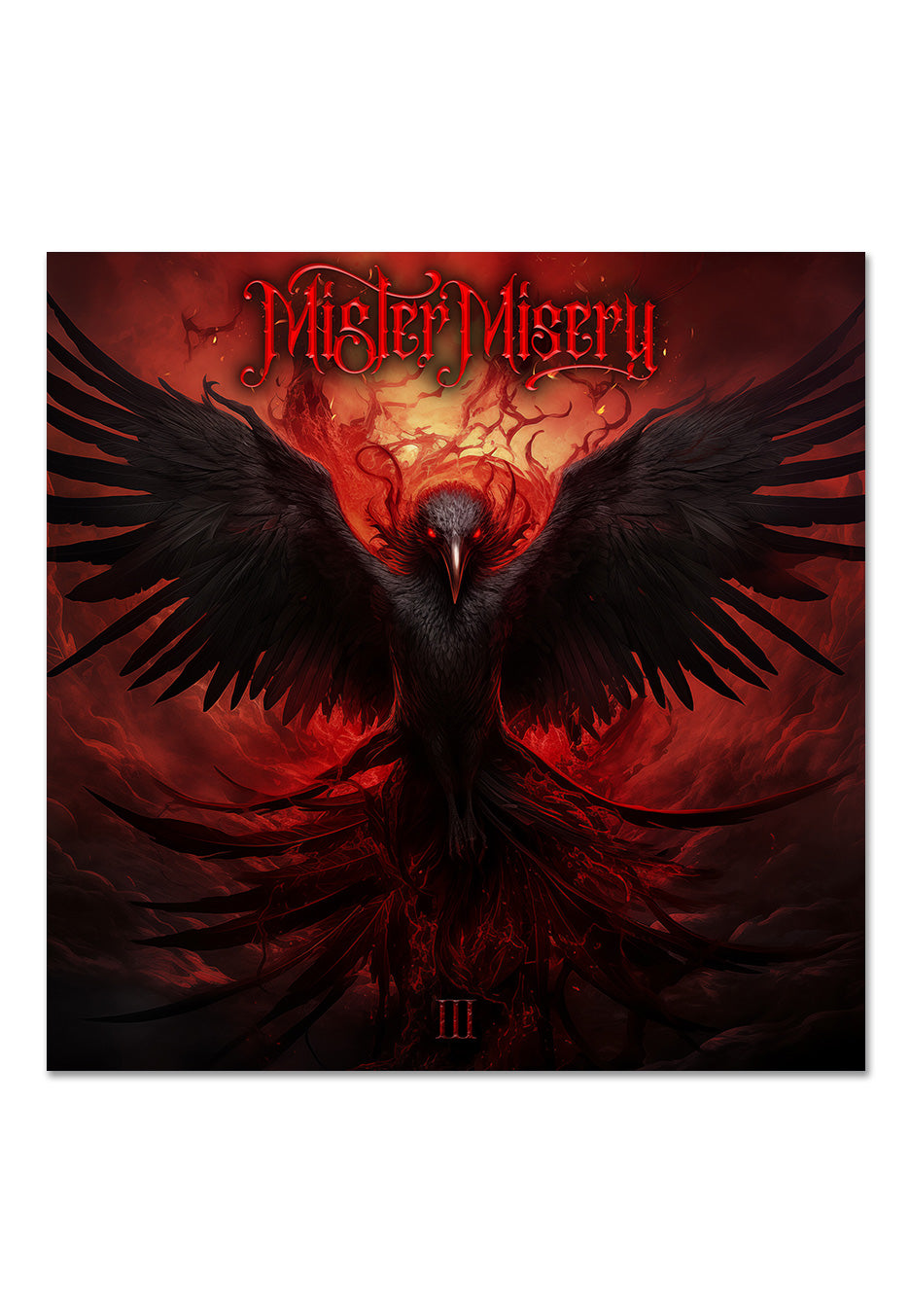 Mister Misery - Mister Misery Ltd. Transparent Red/Black - Marbled Vinyl | Neutral-Image