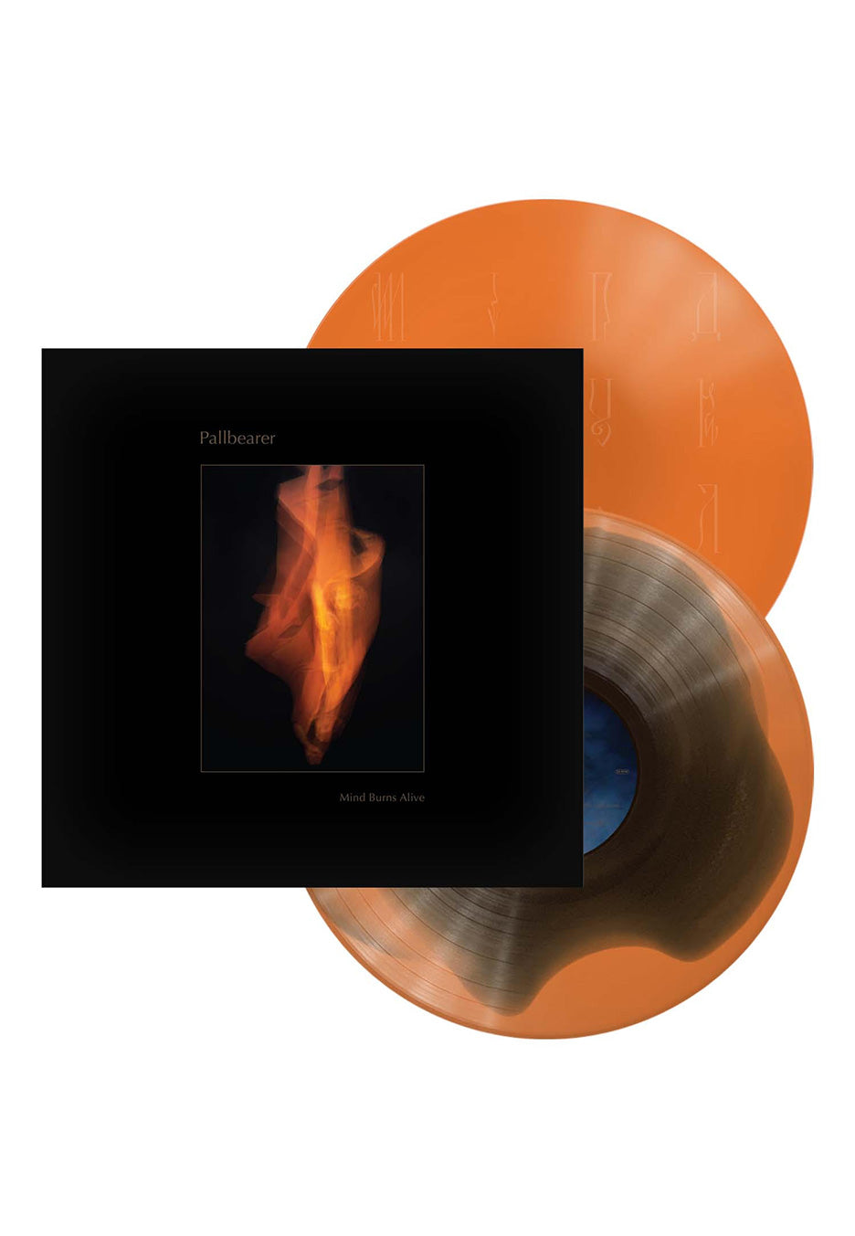 Pallbearer - Mind Burns Alive Ltd. Black In Tangerine - Colored 2 Vinyl | Neutral-Image