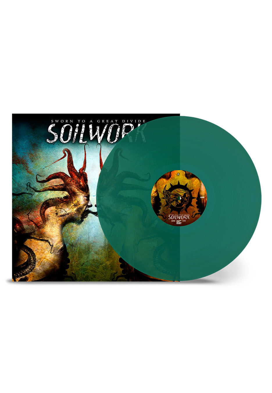 Soilwork - Sworn To A Great Divide Ltd. Transparent Green - Colored Vi