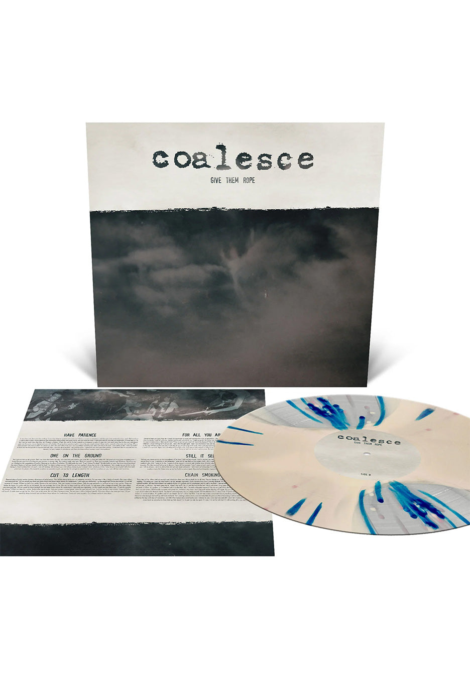 Coalesce - Give Them Rope Ltd. Bone White/Black Galaxy - Colored Vinyl | Neutral-Image