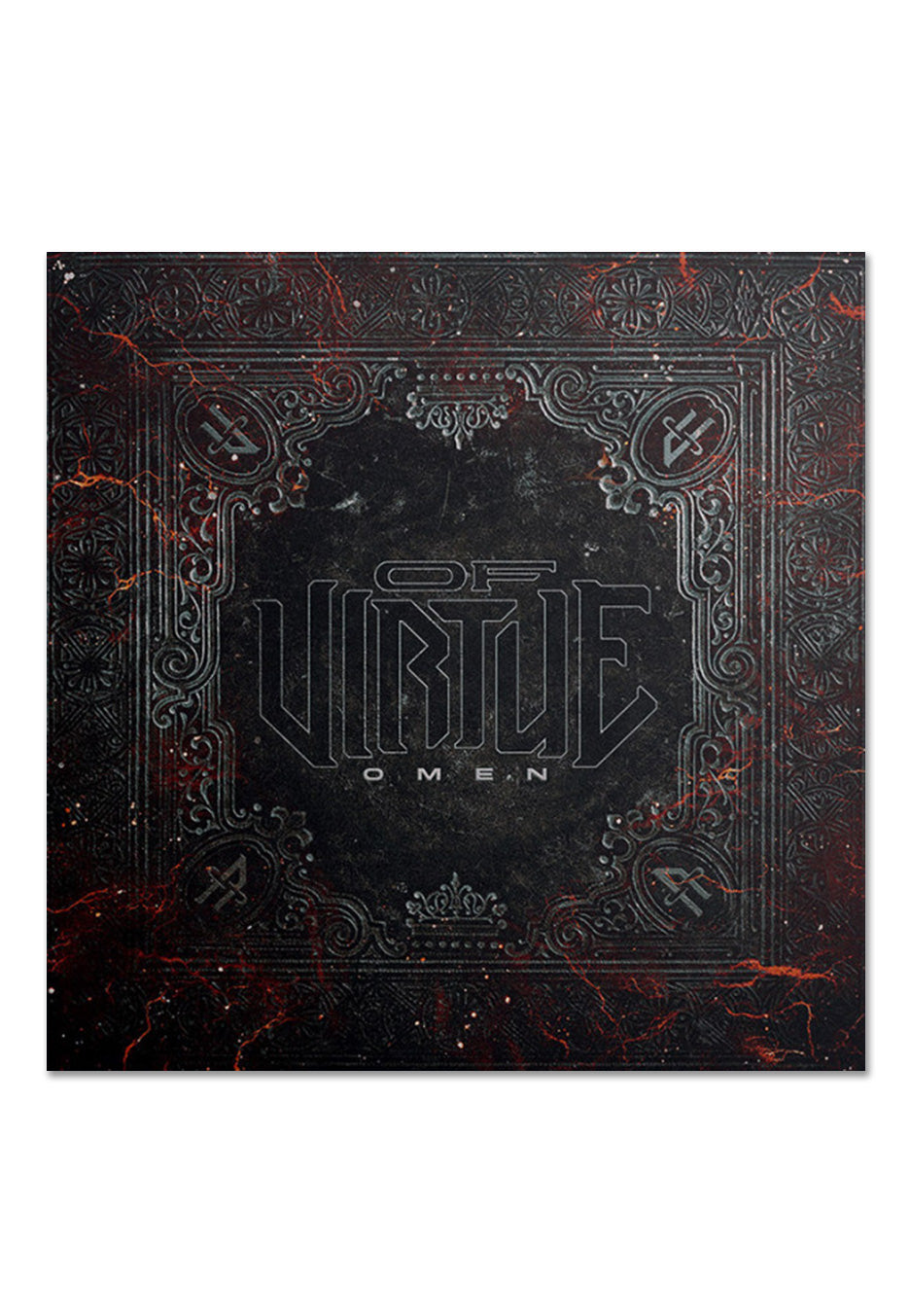 Of Virtue - Omen Ltd. Crystal Clear/Oxblood - Marbled Vinyl | Neutral-Image