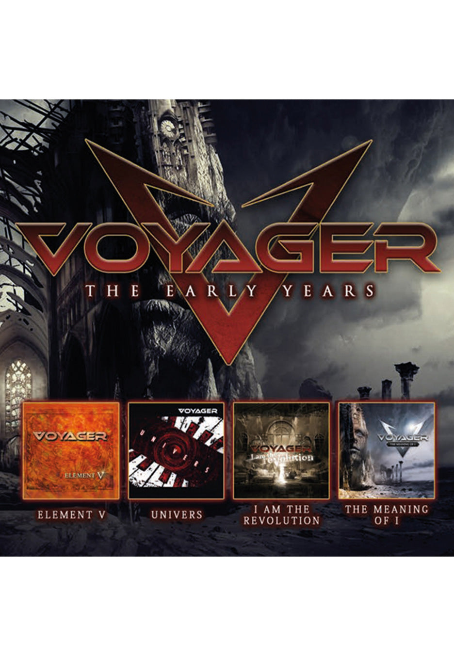 Voyager - The Early Years - 4 CD | Neutral-Image