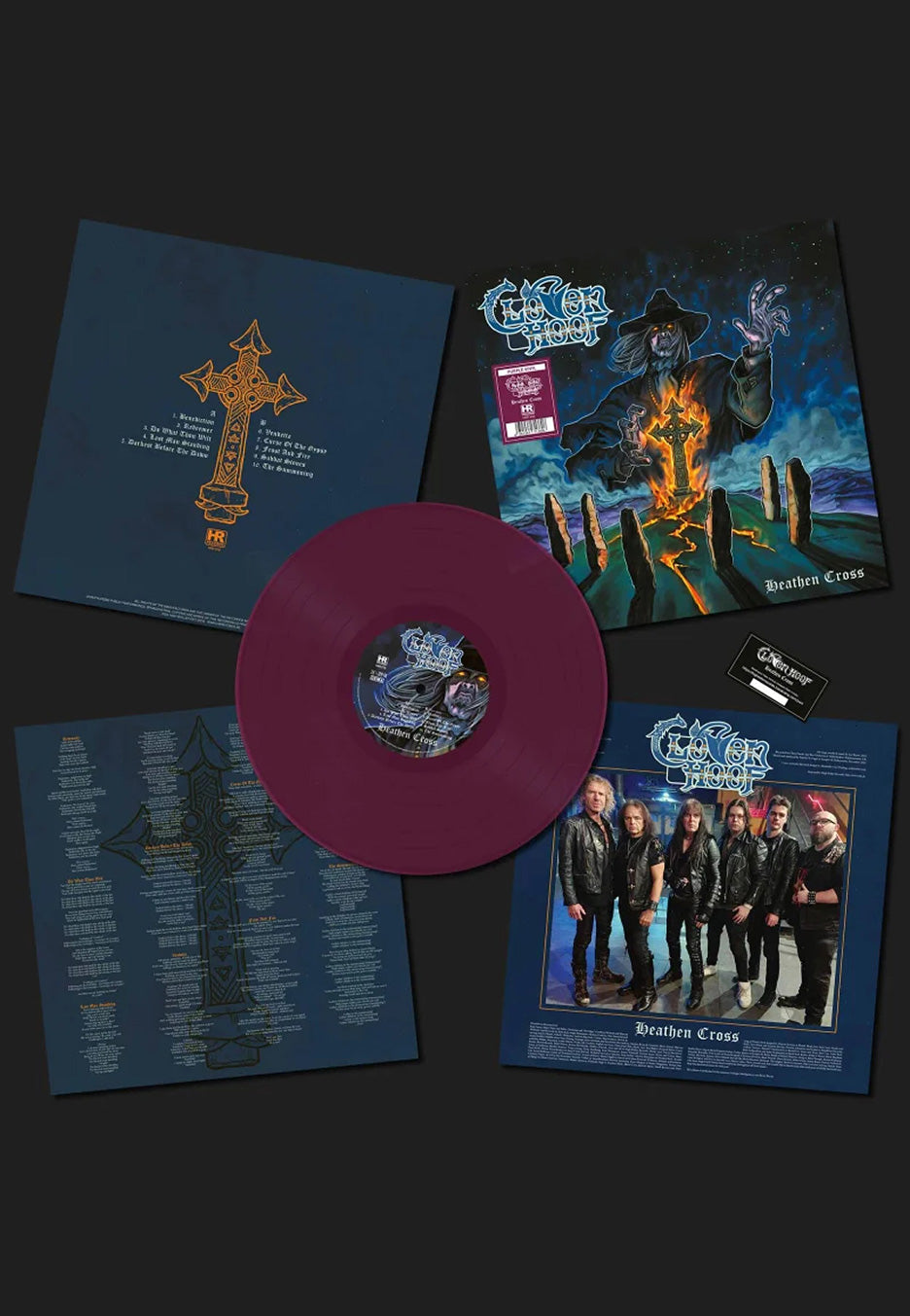 Cloven Hoof - Heathen Cross Ltd. Purple - Colored Vinyl | Neutral-Image