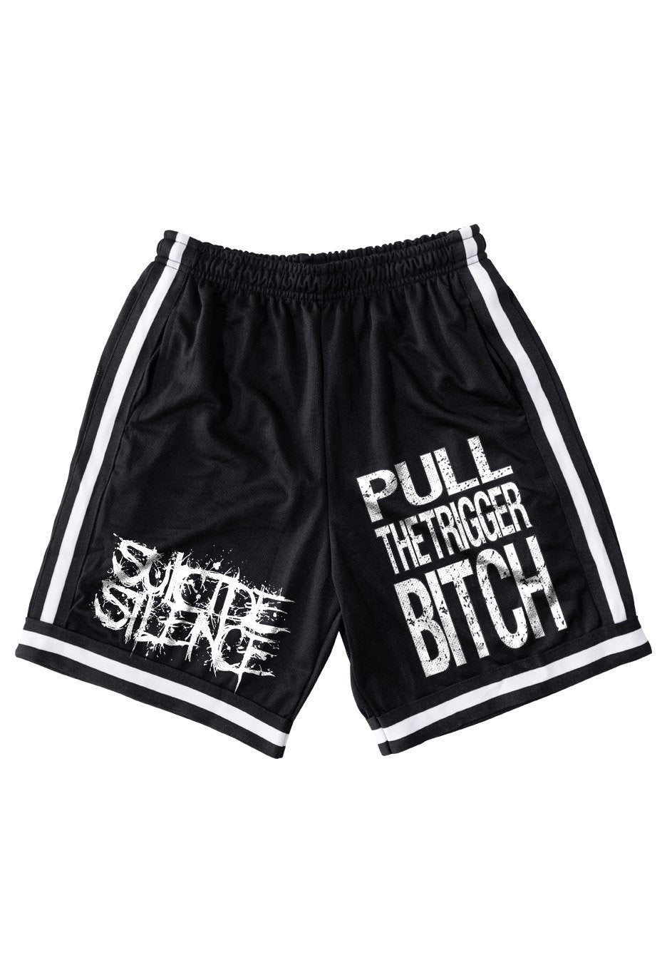 Suicide Silence - Pull The Trigger Striped  - Shorts | Neutral-Image