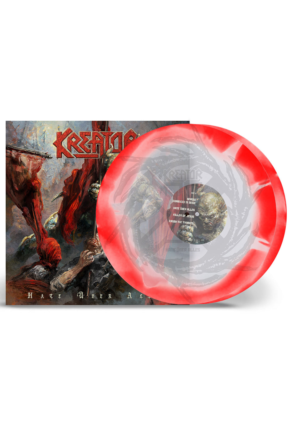 Kreator - Hate Über Alles Ltd. Transparent Red - Colored 2 Vinyl | Neutral-Image