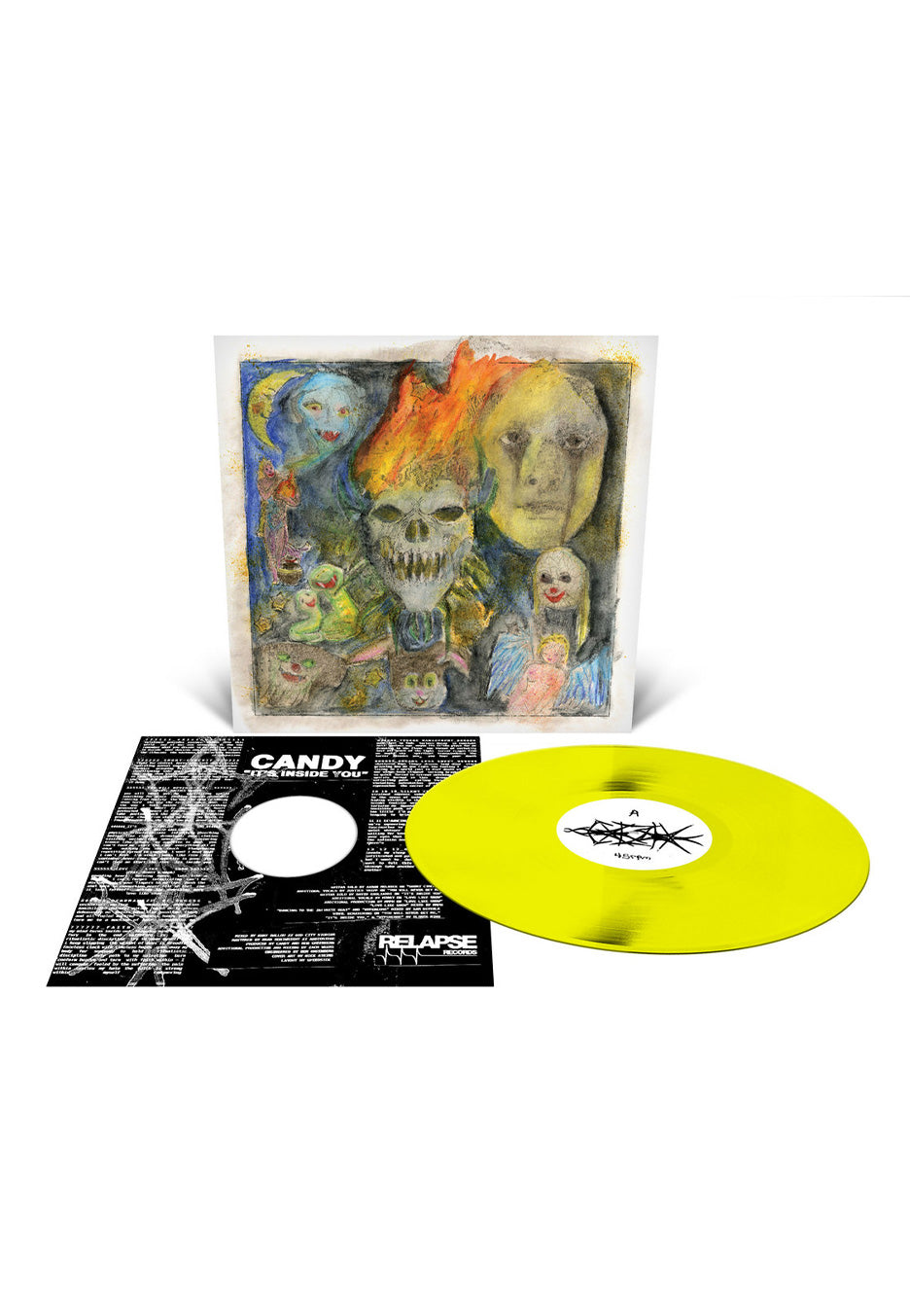 Candy - It's Inside You Ltd. Neon Yellow - Colored Vinyl | Neutral-Image