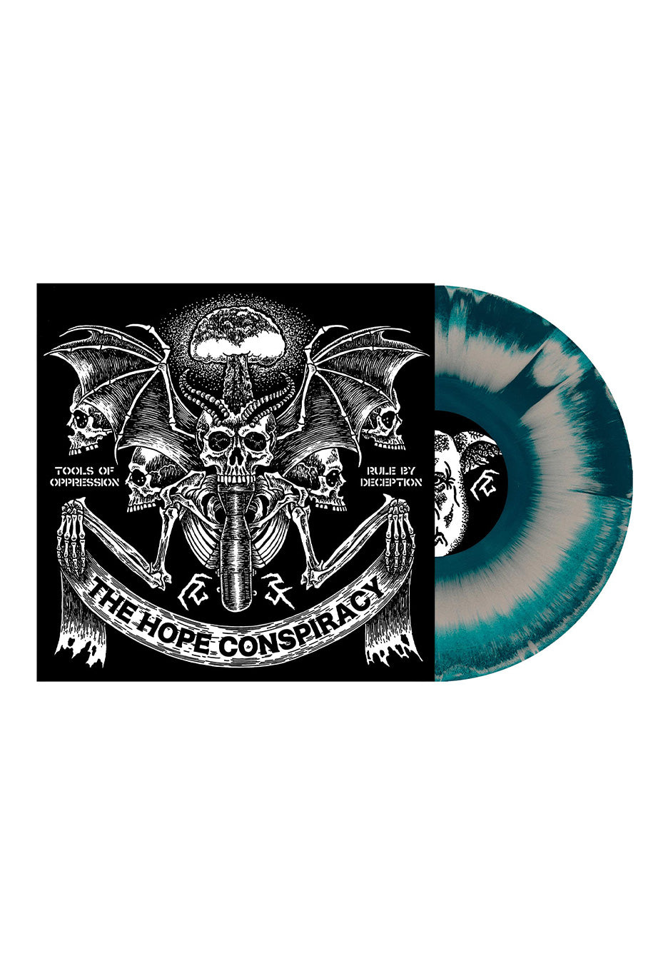 Hope Conspiracy - Tools Of Oppression / Rule By Deception Ltd. Silver/Black - Colored Vinyl | Neutral-Image