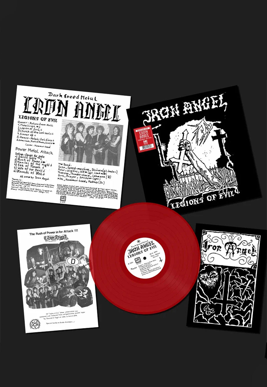 Iron Angel - Legions Of Evil Ltd. Blood Red - Colored Vinyl | Neutral-Image