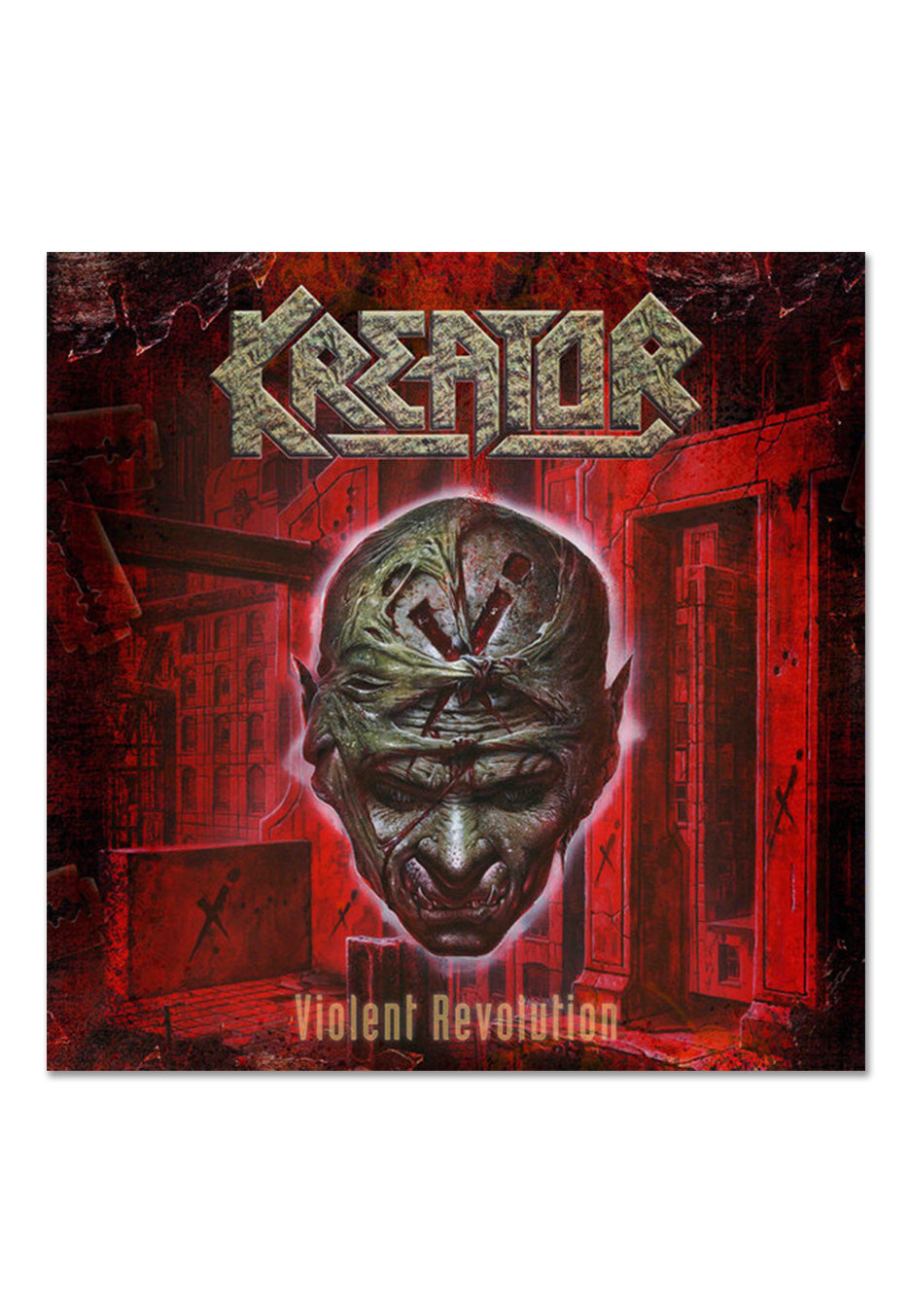 Kreator - Violent Revolution Ltd. Green/Black - Marbled 4 Vinyl + 4 CD Boxset | Neutral-Image