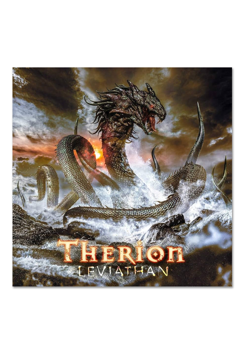 Therion - Leviathan Ltd. Yellow w/ Black Inkspot - Colored Vinyl | Neutral-Image